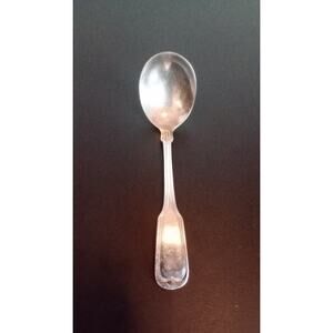 1847 Roger Bros Silver Plate Soup Spoon - 5 Inches Long